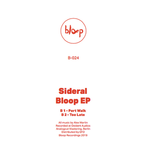 Sideral - Bloop ep